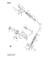 SUZUKI, FL 125 SDW Address K7, NOCKENWELLE VENTIL