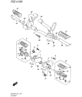 SUZUKI, DL 650 A V-Strom L6, FUSSSTUETZE