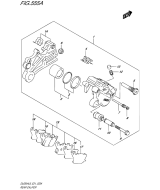 SUZUKI, DL 650 A V-Strom L6, HINTERE BREMSZANGE