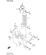 SUZUKI, DL 650 A V-Strom L6, HINTERER DAEMPFER