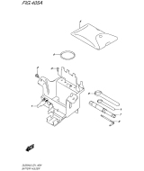 SUZUKI, DL 650 A V-Strom L6, BATTERIE HALTER