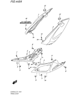 SUZUKI, DL 650 A V-Strom L6, RAHMEN VERKLEIDUNG