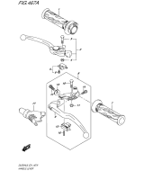 SUZUKI, DL 650 A V-Strom L6, GRIFFHEBEL