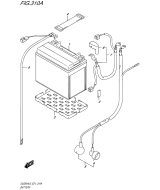 SUZUKI, DL 650 A V-Strom L6, BATTERIE