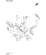 SUZUKI, DL 650 A V-Strom L6, AUSPUFF