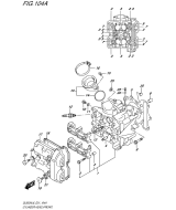 SUZUKI, DL 650 A V-Strom L6, ZYLINDERKOPF FRONT