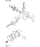 SUZUKI, DL 650 A V-Strom L6, KURBELWELLE