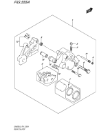 SUZUKI, GW 250 /Z Inazuma L5, HINTERE BREMSZANGE