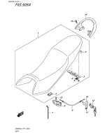 SUZUKI, GW 250 /Z Inazuma L5, SITZ