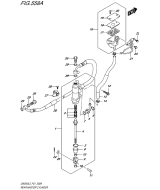 SUZUKI, GW 250 /Z Inazuma L5, HINTERER HAUPTBREMSZYLINDER