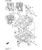 SUZUKI, GW 250 /Z Inazuma L5, KURBELGEHAEUSE