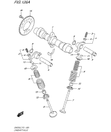 SUZUKI, GW 250 /Z Inazuma L5, NOCKENWELLE VENTIL