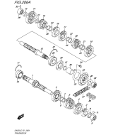 SUZUKI, GW 250 /Z Inazuma L5, GETRIEBE