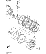 SUZUKI, GW 250 /Z Inazuma L5, KUPPLUNG