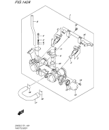 SUZUKI, GW 250 /Z Inazuma L5, DROSSELGEHAEUSE