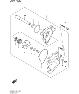 SUZUKI, GW 250 /Z Inazuma L5, WASSERPUMPE