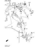 SUZUKI, GW 250 /Z Inazuma L5, KUEHLERLEITUNG