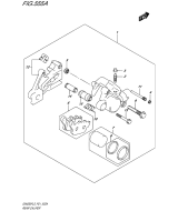 SUZUKI, GW 250 F Inazuma L5, HINTERE BREMSZANGE