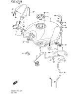 SUZUKI, GW 250 F Inazuma L7, TREIBSTOFF TANK