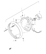 SUZUKI, SV 650 U K2, SCHEINWERFER