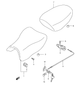 SUZUKI, SV 650 U K2, SITZ