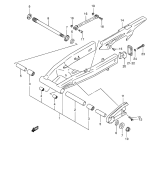 SUZUKI, SV 650 U K2, HINTERER SCHWINGARM