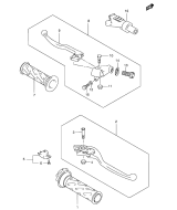 SUZUKI, SV 650 U K2, GRIFFHEBEL