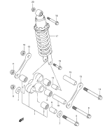 SUZUKI, SV 650 U K2, HINTERER DAEMPFER