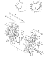 SUZUKI, SV 650 U K2, KURBELGEHAEUSE