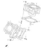 SUZUKI, SV 650 U K2, ZYLINDER