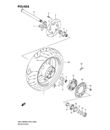 SUZUKI, GSX-R 600 X K5, HINTERRAD