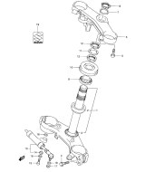 SUZUKI, GSX-R 600 X K5, LENKGEHAEUSE