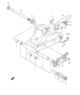 SUZUKI, GSX-R 600 X K5, HINTERER SCHWINGARM