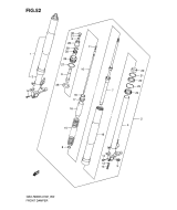 SUZUKI, GSX-R 600 X K5, FRONT DAEMPFER
