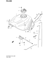 SUZUKI, GSX-R 600 X K5, TREIBSTOFF TANK