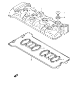 SUZUKI, GSX-R 600 X K5, ZYLINDER KOPF ABDECKUNG
