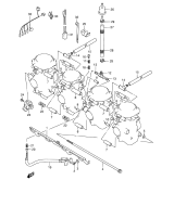 SUZUKI, GSX 600 F X, VERGASER TEILE