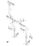 SUZUKI, GSX 600 F X, FRONT BREMSLEITUNG