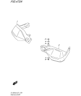 SUZUKI, DL 1000 A V-Strom L8, FINGERVERKLEIDUNG