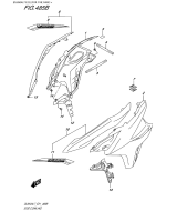 SUZUKI, DL 650 A V-Strom L7, SEITENVERKLEIDUNG (YVB,YWW)