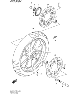 SUZUKI, DL 650 A V-Strom L7, VORDERRAD