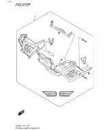 SUZUKI, DL 650 A V-Strom L7, UNDER COWLING SET