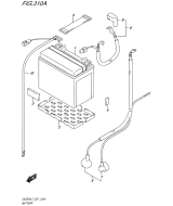 SUZUKI, DL 650 A V-Strom L7, BATTERIE