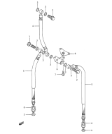 SUZUKI, GSX 600 F L, FRONT BREMSLEITUNG