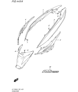 SUZUKI, UK 110 NM Address L9, RAHMENVERKLEIDUNG