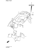 SUZUKI, UK 110 NM Address L9, HINTERER KOTFLUEGEL