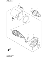 SUZUKI, UK 110 NM Address L9, ANLASSER