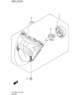 SUZUKI, UK 110 NM Address L9, SCHEINWERFER