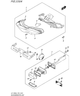 SUZUKI, UK 110 NM Address L9, KOMBINATIONSLAMPE HINTEN