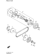 SUZUKI, UK 110 NM Address L9, GETRIEBE